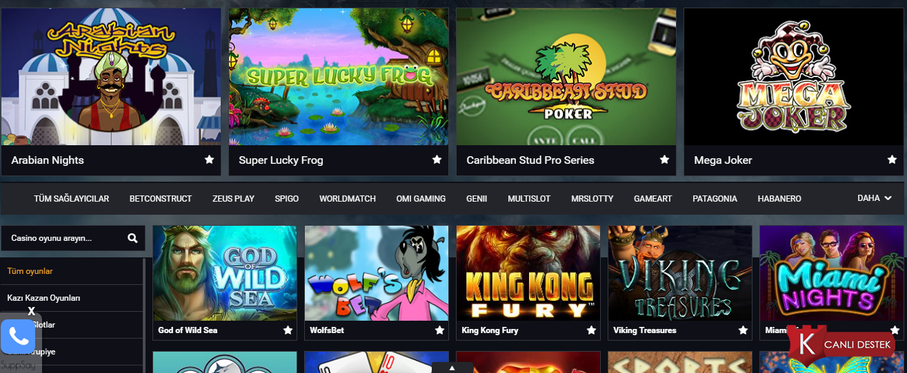 kalebet slot oyunları