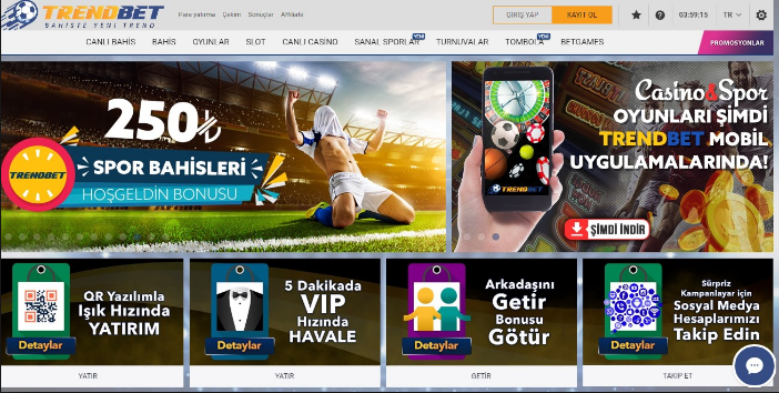 Trendbet giriş