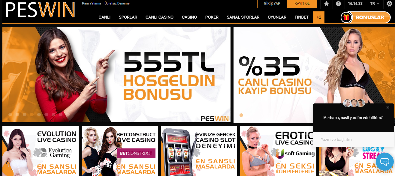 Peswin bonuslar