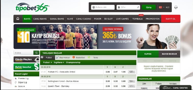Tipobet365 20 Tl Bedava Bahis Bonusu